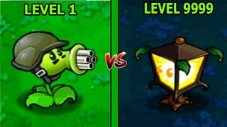 Súng Máy Đậu 4 Nòng VS Đèn Cầy Soi Ma Plants vs Zombies - Hoa Quả Nội Giận Top Game