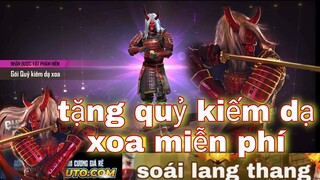 Free Fire| #43 Tặng Quỷ Kiếm Dạ Xoa Test Tỉ Lệ Vòng Quay Samurai - Soái Lang Thang