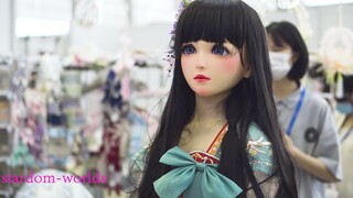 Boneka Hanfu lucu karena kigurumi 2021 Pameran Komik Fantasi Tak Terbatas Shenzhen d1-13