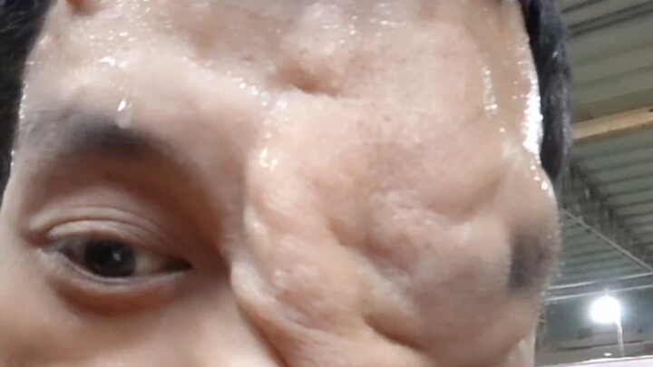 Is this sweat? Sweat or tears—what would you choose?