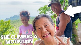 Hiking to the Siargao Mountain Men with 75 year old Grandma