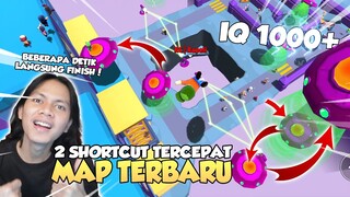 2 SHORTCUT PALING TERCEPAT DI MAP UFO TERBARU "Abduction Avenue" DI STUMBLE GUYS 0.48 ! IQ 1000+++