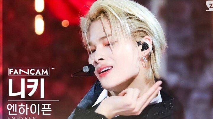 【Nishimura Riki】Kaki ini... 'Bite Me' (FanCam ENHYPEN NI-KI) @ SBS Inkigayo 230528