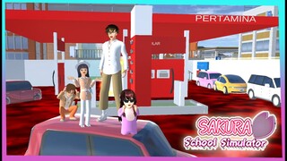 Kota Sakura Jadi Lautan Api! Baby Fisa Panik - Banjir Lava Sakura School Simulator Kebakaran