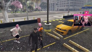 [MixiCity]Khoảng Khắc Misthy(Thy Ngốc)&A Lý (A Cơ)chạm mặt nhau ngắn ngủi ở Gara 1•Couple GTA RP