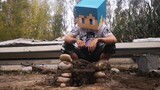Minecraft ชีวิตจริง: ต้มน้ำร้อนลวกบะหมี่