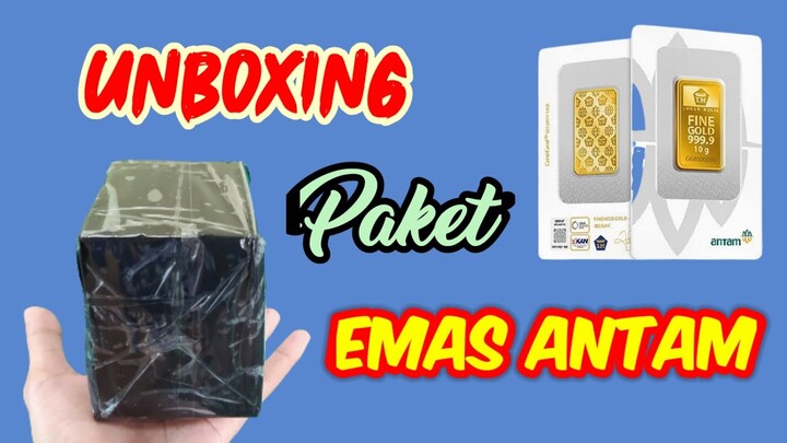 Unboxing Emas Antam & Rekomendasi Toko Online Emas Terpercaya