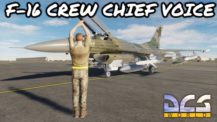 Bogey Dopes Crew Chief Voice-attack F-16 start up