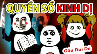 Gấu Dui Dẻ : QUYỂN SỔ KINH DỊ | Phim Ngắn Gấu Hài Hước Kinh Dị