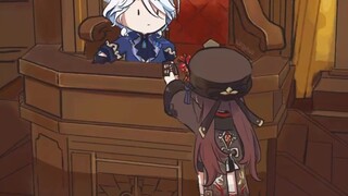 The water god is already like this, please give in...