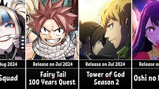 All Upcoming Anime of Summer 2024