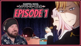 THE COMPLEXITIES OF YOUNG LOVE | Kaguya-sama: Love is War Episode 1 Reaction