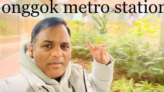 Beautiful Jonggok metro station || underground shopping center |jonggok metro station walking tour