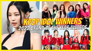 2022 Brand Of The Year Awards Winners