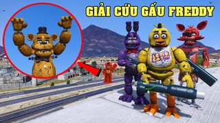 GTA 5 Giải Cứu Gấu Freddy Đang Bị Bắt Giữ Trong Tay Biệt Đội Cobra Thoát Khỏi Vùng Quê Nguy Hiểm !