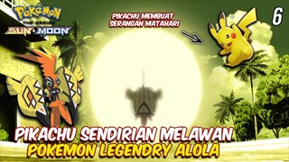 SERANGAN OVER POWER PIKACHU SAMPAI MEMBUAT POKEMON LEGENDRY TERPENTAL - Cerita Sun And Moon - Part 6