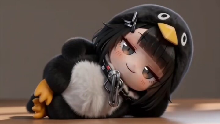 Penguin paling anggun di seluruh internet (tetap berkarya meski tak ada yang menonton)