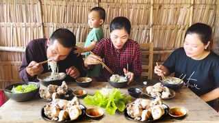 Bún hến giò heo anh nấu thấy thèm  | ATCL T70