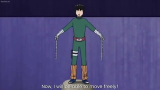 Gaara vs Rock Lee drops his weights #Shorts #Rock Lee vs Gaara #Naruto
