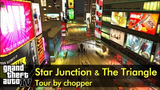 Star Junction & The Triangle chopper tour | GTA IV