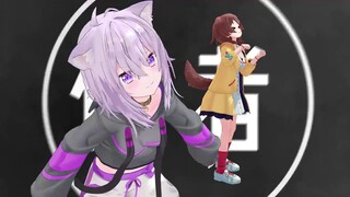 【MMD】【เวอร์ชั่นที่จัดเรียงใหม่】ロキ/ROKI (戌神恲音&Nekomata Xiaoju)