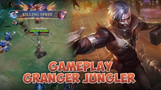 GAMEPLAY GRANGER JUNGLER AFTER REVAMP - Mobile Legends