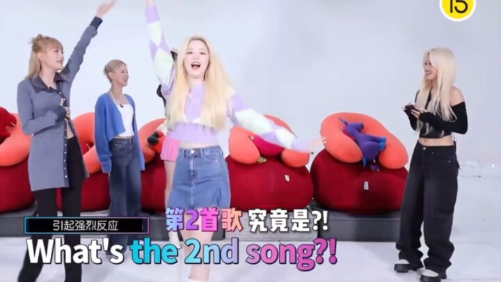 Acara varietas (G)I‑DLE, coba tebak lagu girl grup: pop pop pop keluar