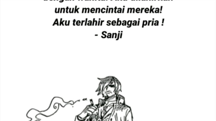 -kata kata sanji