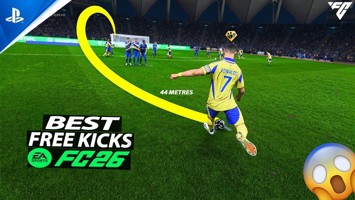 FC 26 | Best Free Kicks Compilation | PS5 PRO