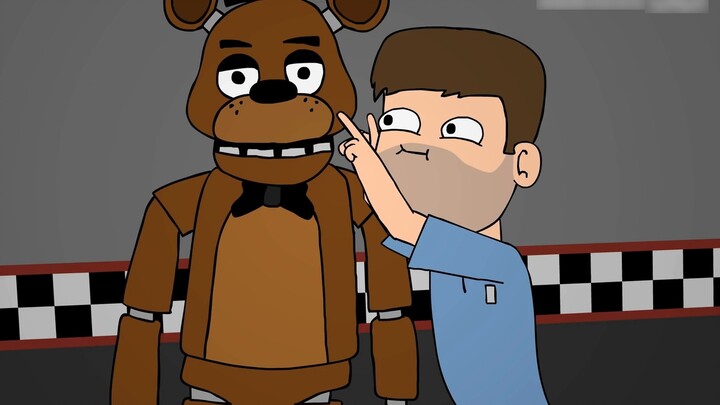 How come this watch still gives the wrong time? [Funny Chinese Dubbing of Freddy's Midnight Harem] N