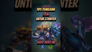 Tips pemilihan item untuk counter hero ini #mlbb #mlbbcreatorcamp #mlbbshorts