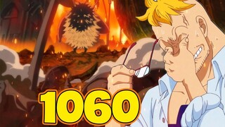 One Piece Chap 1060 Prediction - Marco TỨC GIẬN trước hành động của Weevil! Luffy tiến tới Elbaf