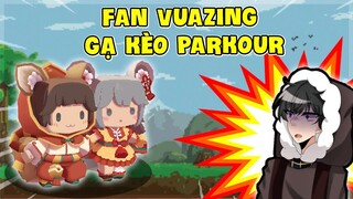 MINI WORLD || VUAZING HOẢNG HỐT KHI BỊ FAN CỦA MÌNH GẠ KÈO PARKOUR CỰC MẠNH !!?