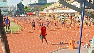 110m Hurdles Heat 3  Sec Boys Time trial Palarong Pambansa 2024