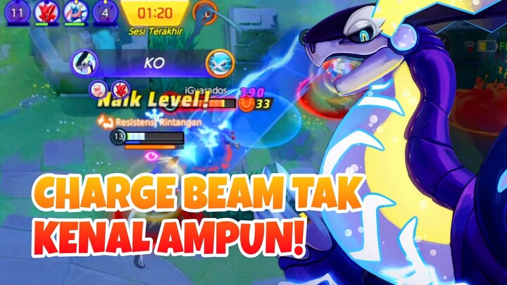 CHARGE BEAM MEMATIKAN! TAK KENAL AMPUN! - Miraidon Pokemon Unite Moments