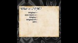 Original Pilipino Music (OPM) Final Output in Purposive Communication  BSTM 1-1