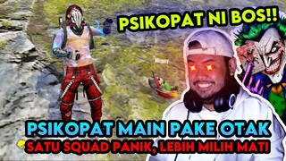 PSIKOPAT VS SQUAD!! KEJAM BUKAN MAIN BRO!! | Free fire indonesia