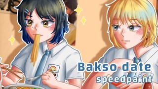 Speedpaint #13- Bakso date
