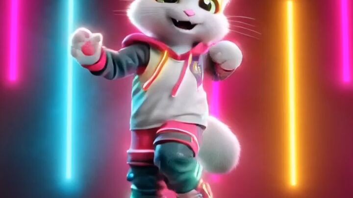 Cute Bili Cat Dance 😹 Free Fire Emote | Bilibili Viral #bilibiliFollow for daily cute cat edits 😻F