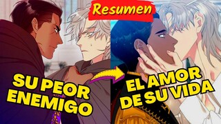 ⚔️ERAN ENEMIGOS Y AHORA SERÁN PADRES [ Smyrna & Capri ] manhwa BL resumen PRIMERA TEMPORADA