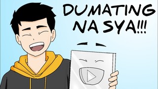 Silver play button!!! ( pinoy animation )