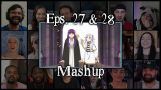 Frieren Beyond Journey's End Episodes 27 & 28 Reaction Mashup