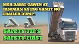 KUNTING SAFETY TIPS. SA PAG GAMIT NG TRAILER DUMP TRUCK.. @PINOY HEAVY TRUCK official