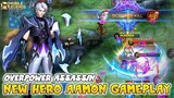 New Hero Aamon Gameplay , Overpower Assassin - Mobile Legends Bang Bang