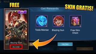 ANOTHER EVENT IN MOBILE LEGENDS BANG BANG WHERE YOU CAN GET BLAZING GUN OF LAYLA