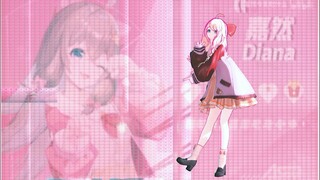 【2D style rendering】Jia Ran's Secretary Dance