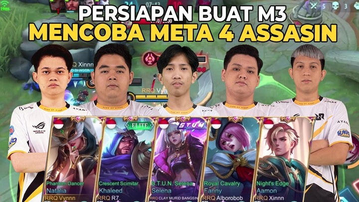 RRQ HOSHI MENCOBA  META YANG BERBEDA UNTUK M3!! - MLBB