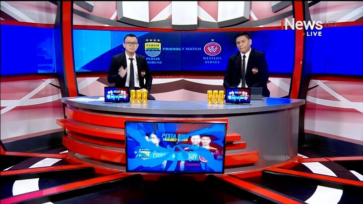 Pesta Biru Friendly Match - Persib Bandung VS Western Sydney Wanderers FC [ iNews HD ] 03082025