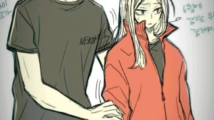 kenma versi cewek, tuh dah ada versi kenma dah y gw mau melihat keimutan Noya