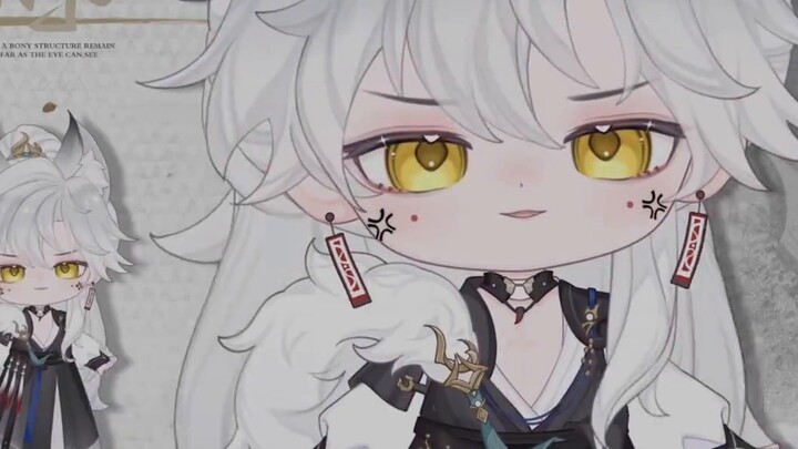 [Màn hình mô hình Live2D] Bạn đã bao giờ nhìn thấy một chú sói con dễ thương như vậy chưa? Đã đến lú